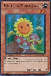 Naturia Sunflower (3011) (HA03) - YuGiOh Single