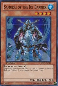 Samurai of the Ice Barrier (3019) (HA03) - YuGiOh Single