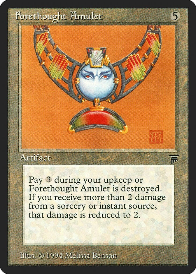 Forethought Amulet [LEG] - MTG Single