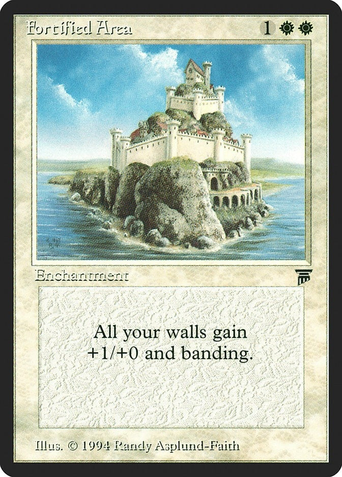 Fortified Area [LEG] - MTG Single