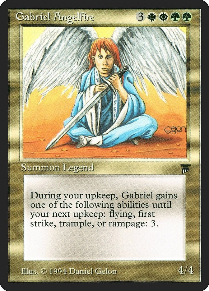 Gabriel Angelfire [LEG] - MTG Single