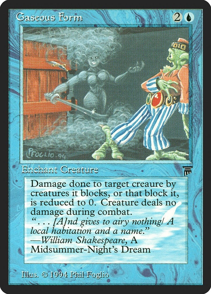 Gaseous Form [LEG] - MTG Single