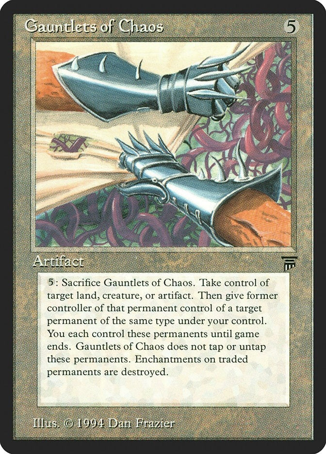 Gauntlets of Chaos [LEG] - MTG Single