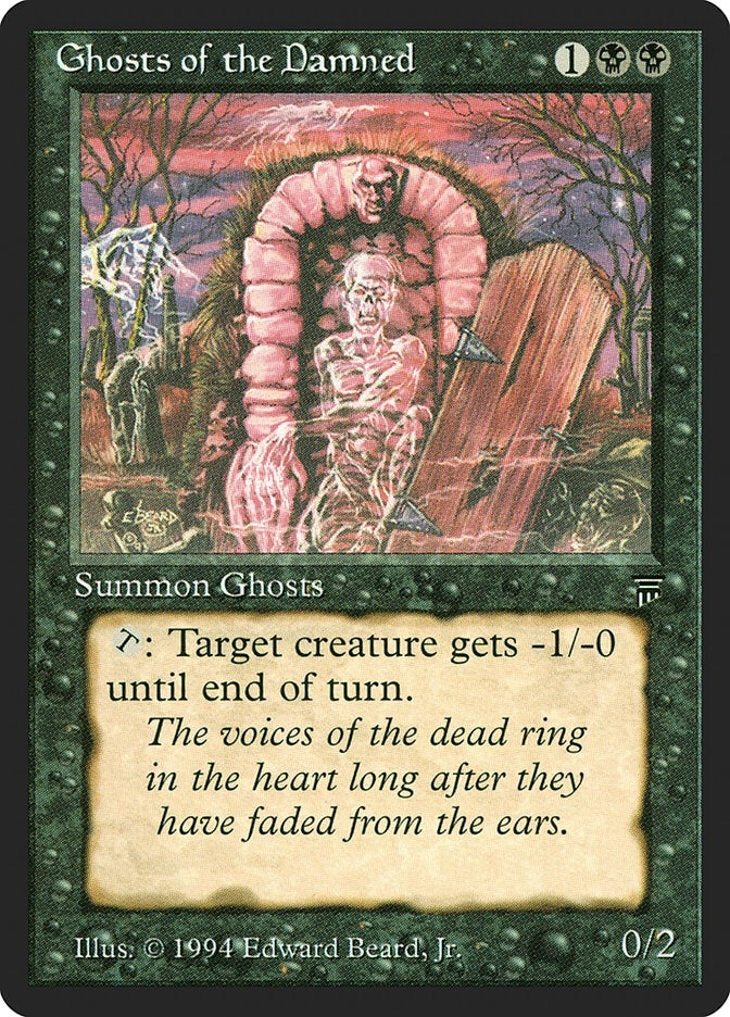 Ghosts of the Damned [LEG] - MTG Single
