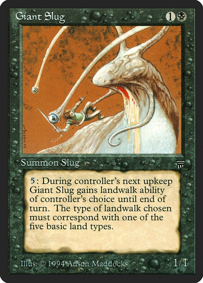 Giant Slug [LEG] - MTG Single