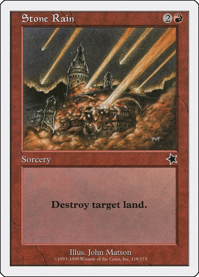 Stone Rain (118) [S99] - MTG Single