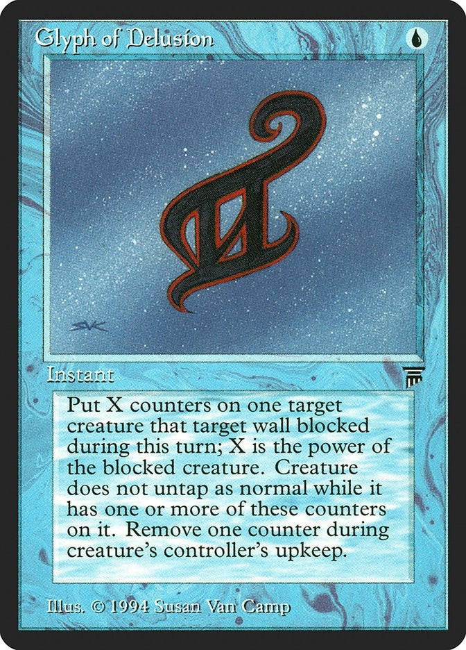 Glyph of Delusion [LEG] - MTG Single