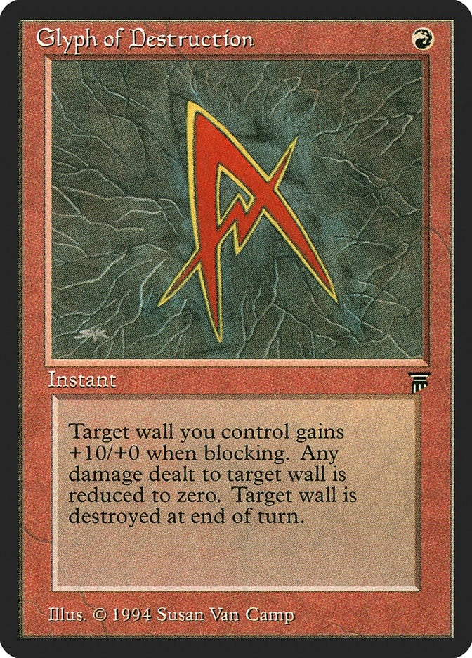 Glyph of Destruction [LEG] - MTG Single