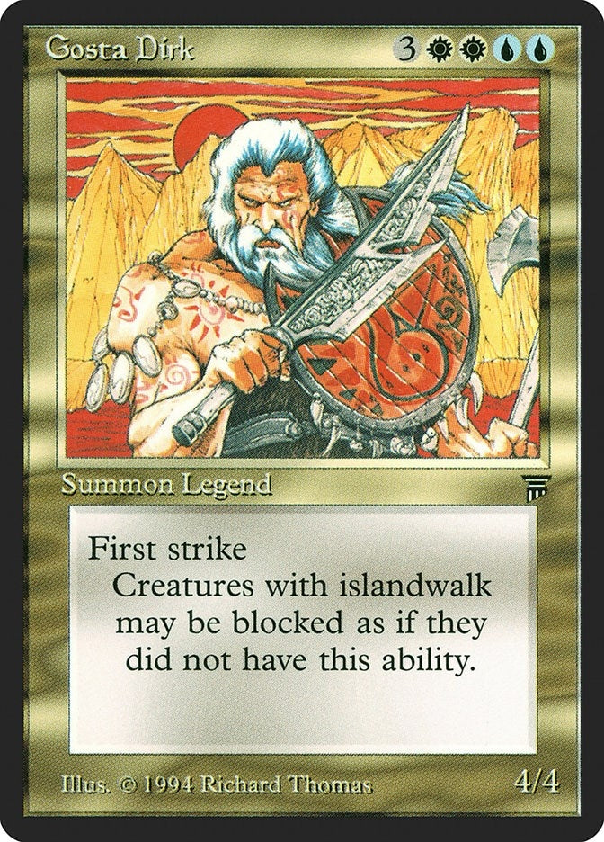 Gosta Dirk [LEG] - MTG Single