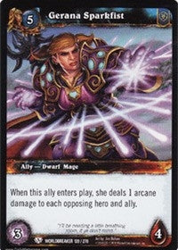 Gerana Sparkfist - WoW Single