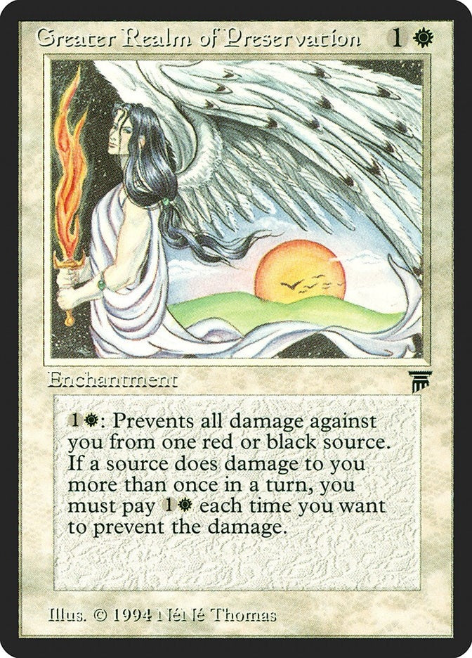Greater Realm of Preservation [LEG] - MTG Single