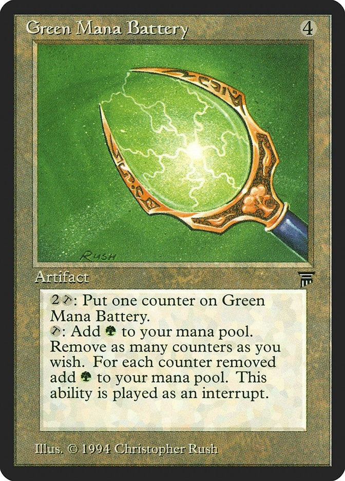 Green Mana Battery [LEG] - MTG Single