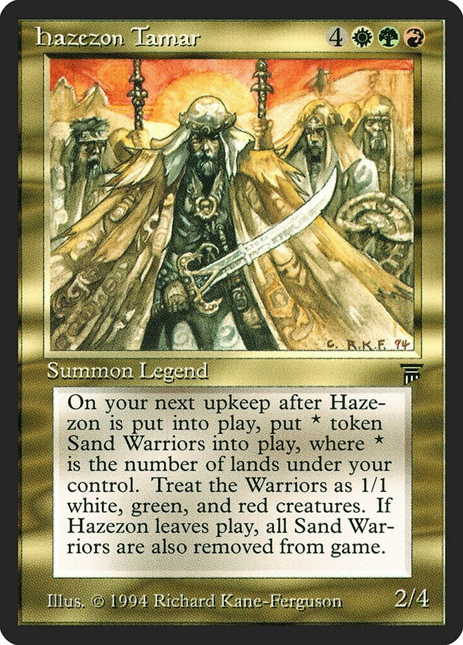 Hazezon Tamar [LEG] - MTG Single