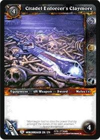 Citadel Enforcer’s Claymore - WoW Single