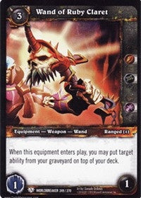 Wand of Ruby Claret - WoW Single