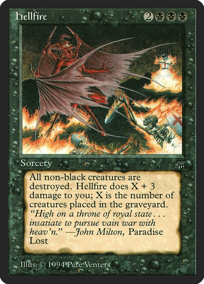 Hellfire [LEG] - MTG Single