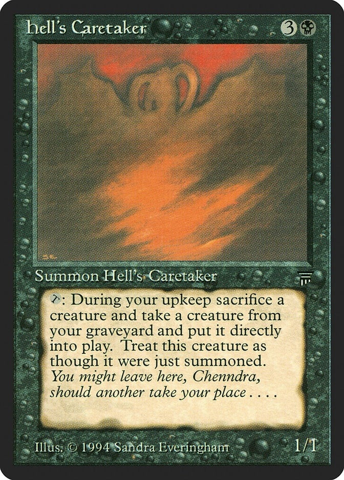 Hell’s Caretaker [LEG] - MTG Single