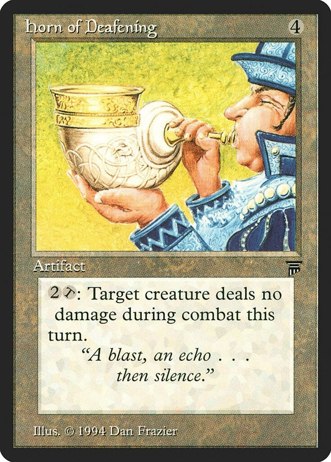 Horn of Deafening [LEG] - MTG Single