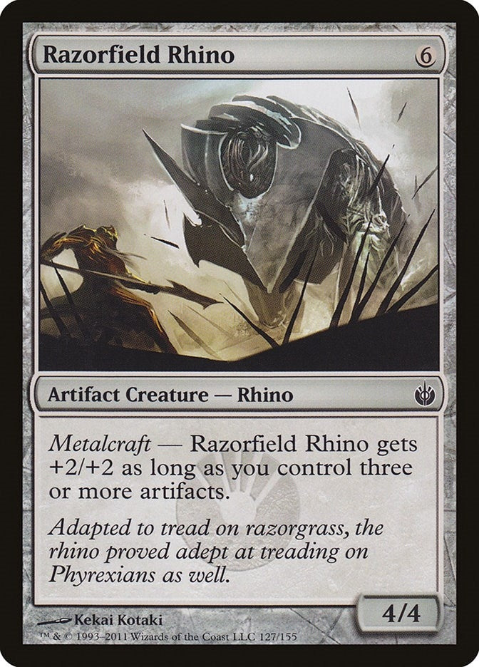 Razorfield Rhino (127) [MBS] - MTG Single