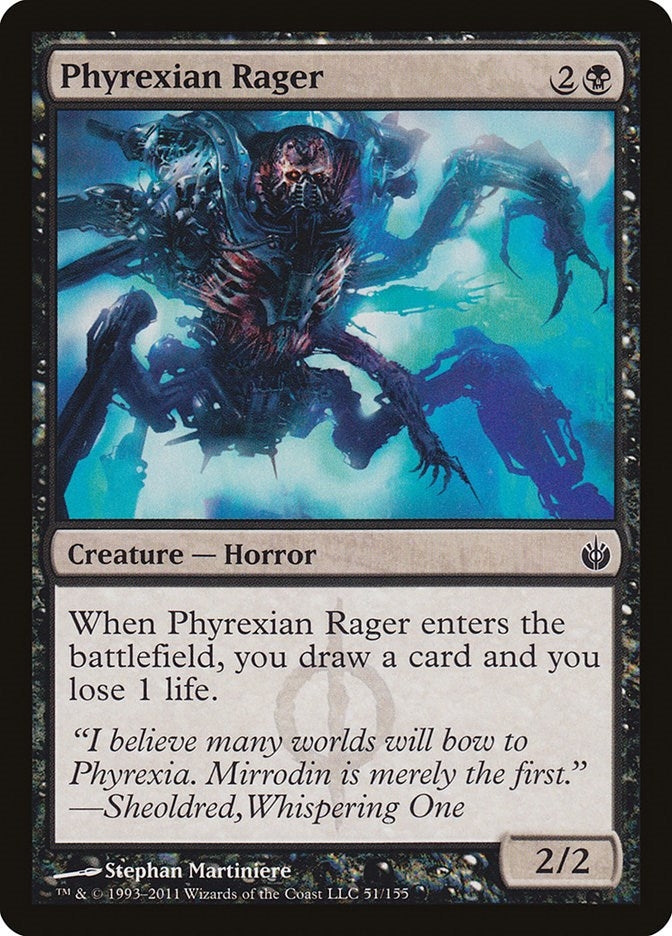 Phyrexian Rager (51) [MBS] - MTG Single