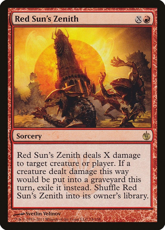 Red Sun’s Zenith (74) [MBS] - MTG Single