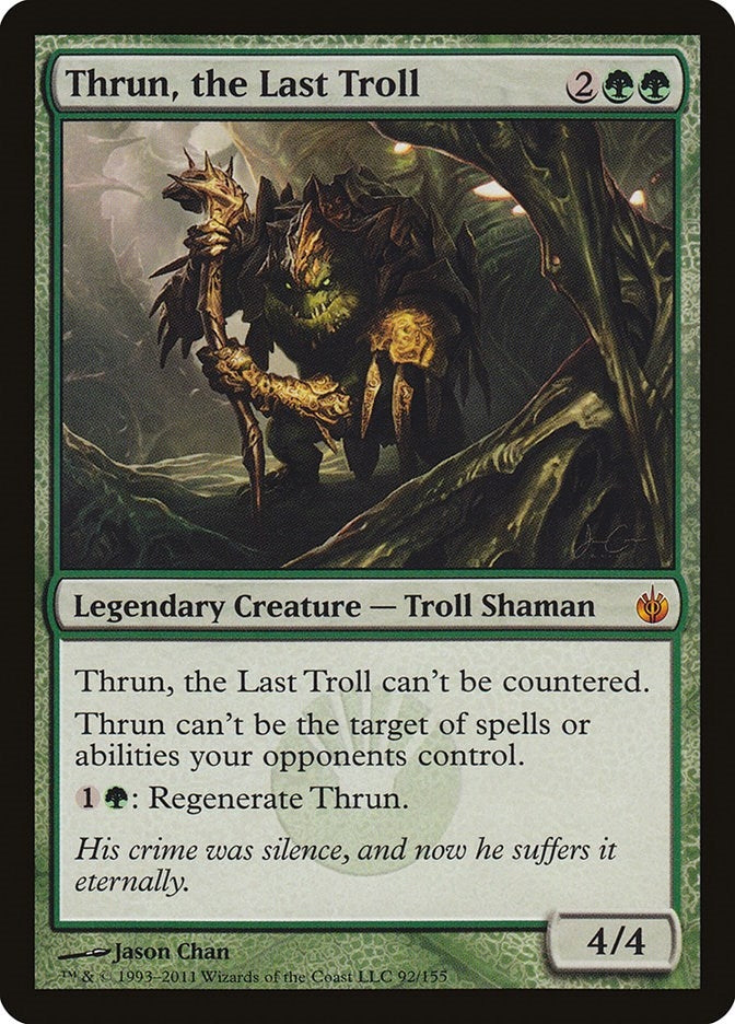 Thrun the Last Troll (92) [MBS] - MTG Single