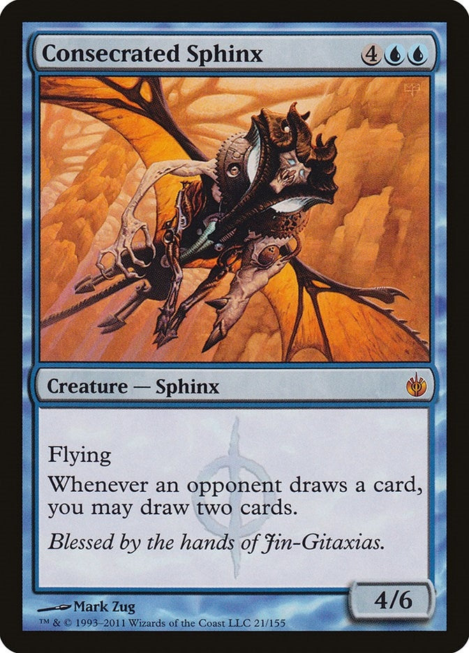 Consecrated Sphinx (21) [MBS] - MTG Single