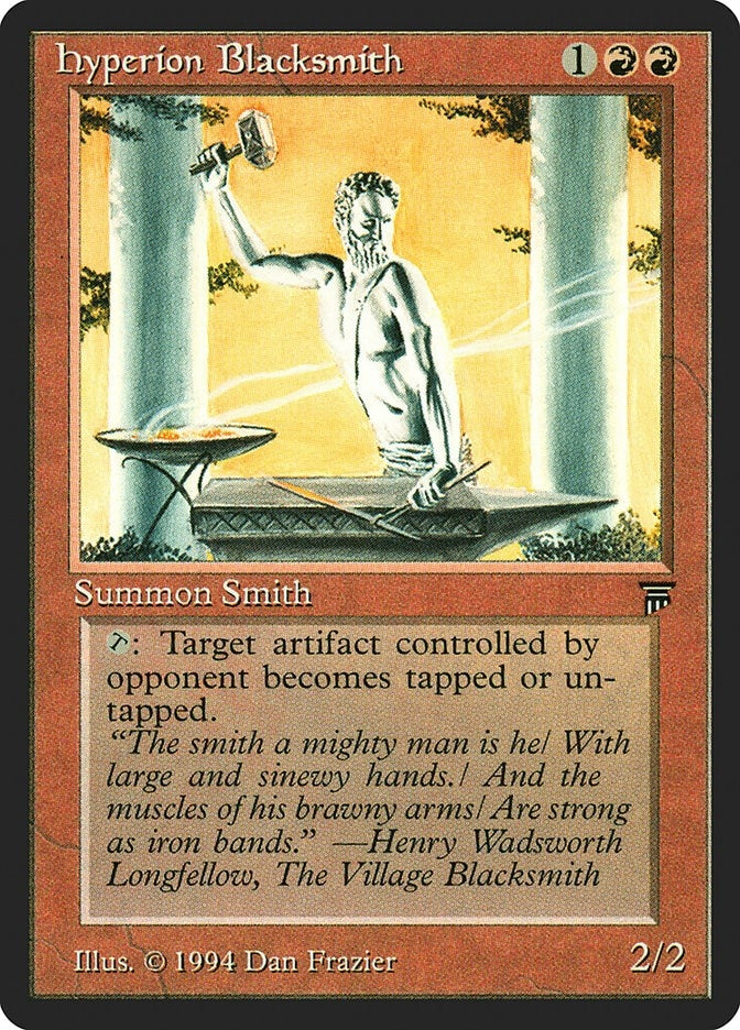 Hyperion Blacksmith [LEG] - MTG Single