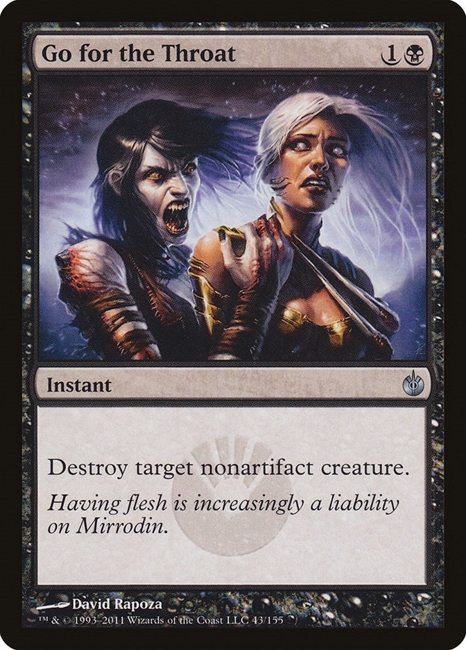 Go for the Throat (43) [MBS] - MTG Single
