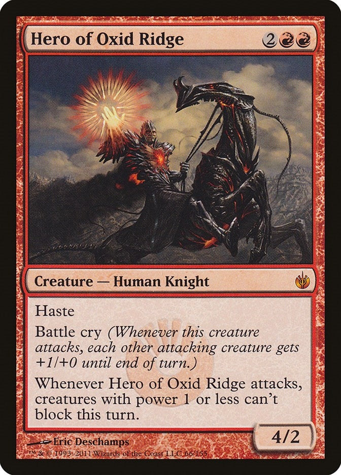 Hero of Oxid Ridge (66) [MBS] - MTG Single