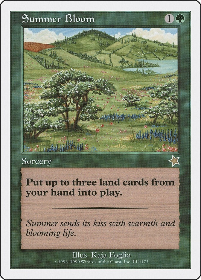 Summer Bloom (144) [S99] - MTG Single