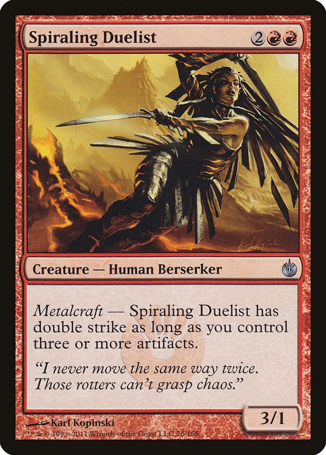 Spiraling Duelist (76) [MBS] - MTG Single