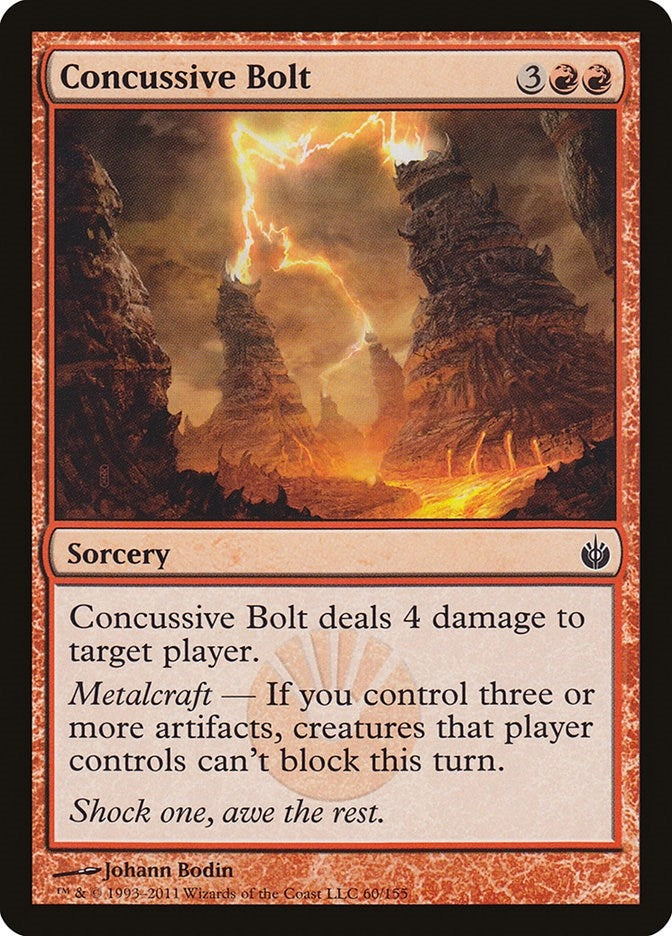 Concussive Bolt (60) [MBS] - MTG Single