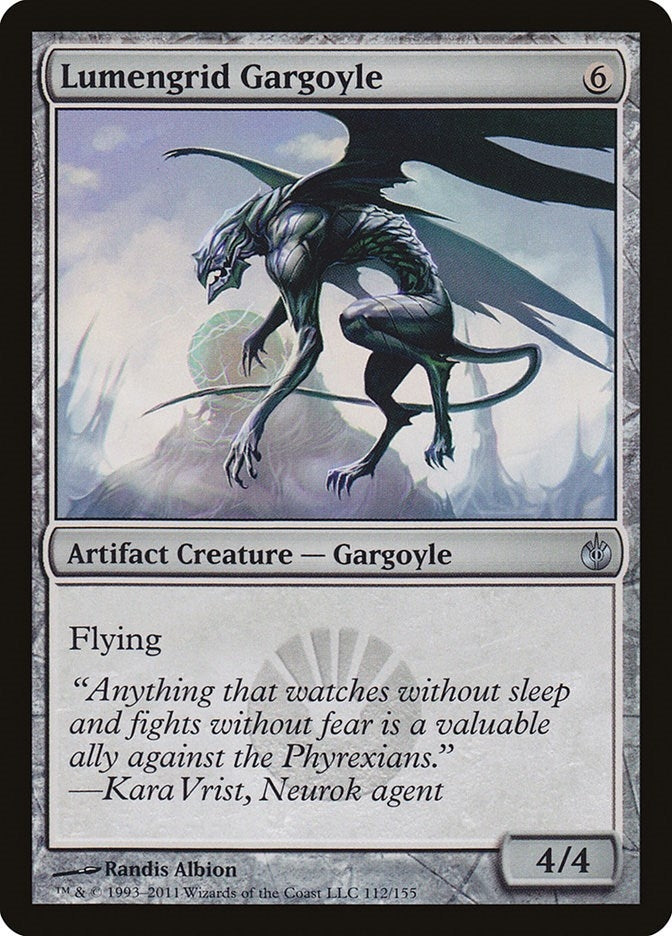 Lumengrid Gargoyle (112) [MBS] - MTG Single