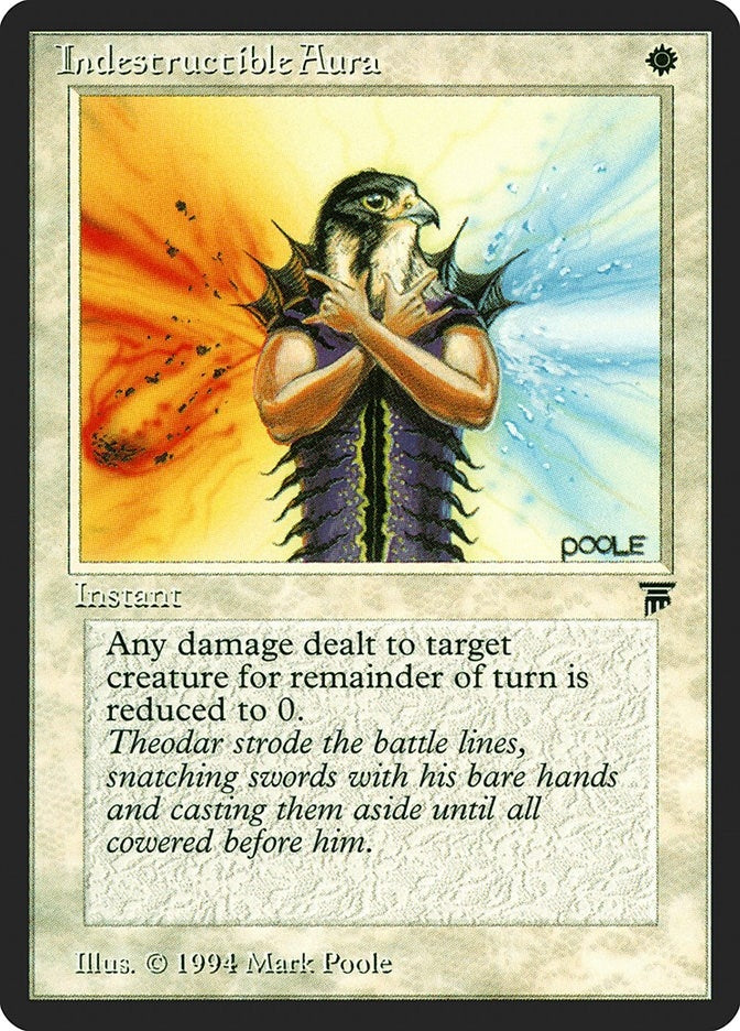 Indestructible Aura [LEG] - MTG Single