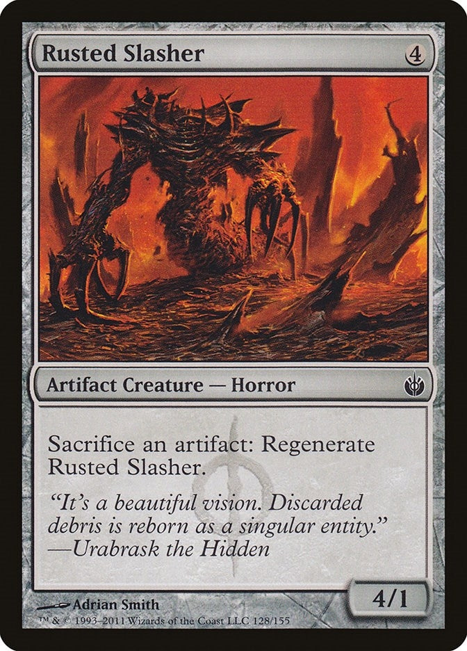 Rusted Slasher (128) [MBS] - MTG Single