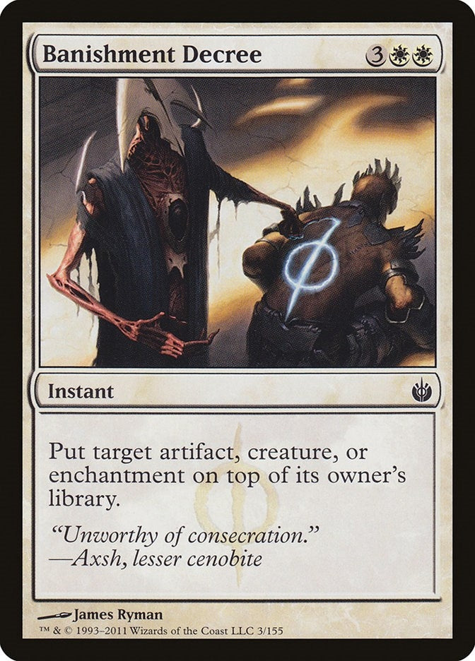 Banishment Decree (3) [MBS] - MTG Single