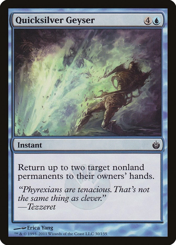 Quicksilver Geyser (30) [MBS] - MTG Single