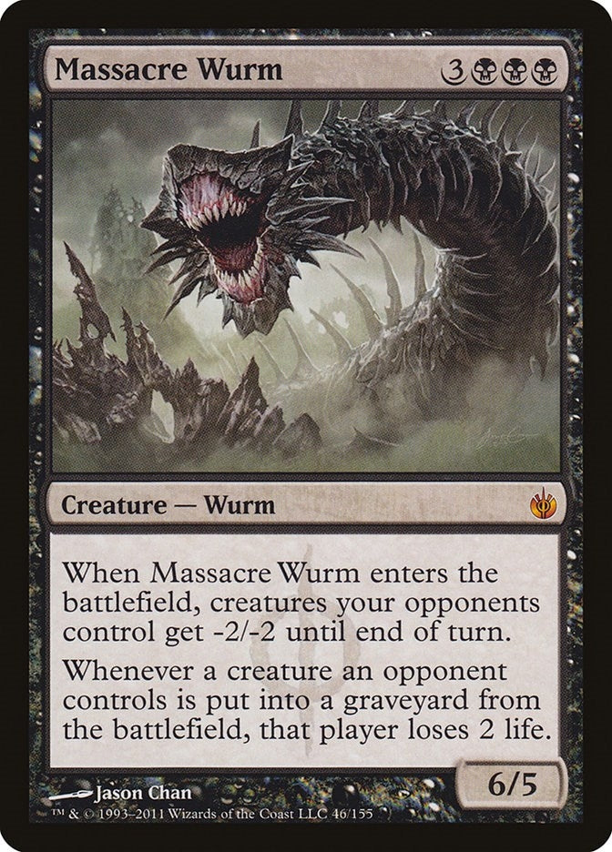 Massacre Wurm (46) [MBS] - MTG Single