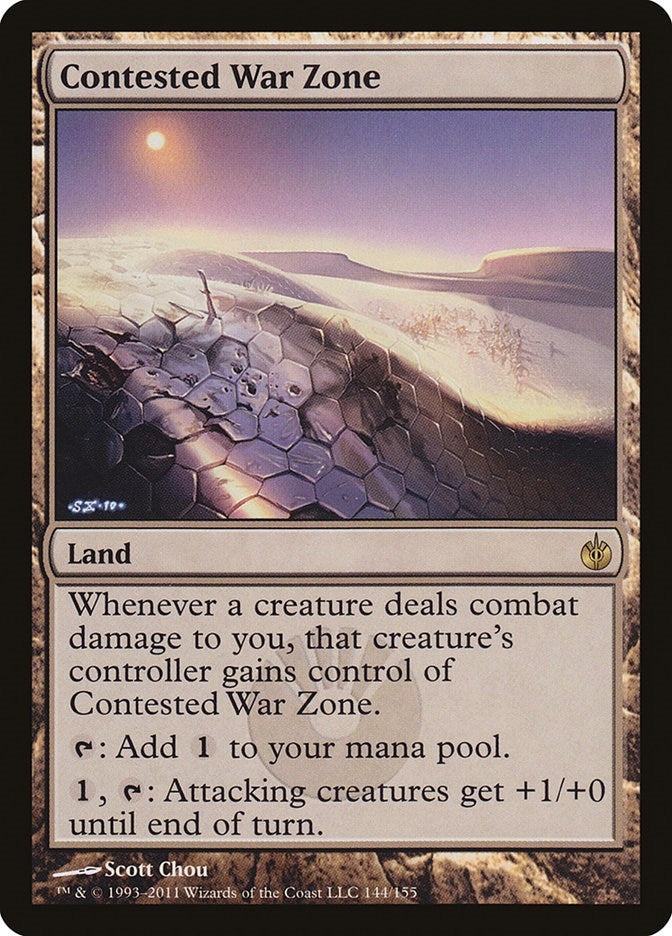 Contested War Zone (144) [MBS] - MTG Single