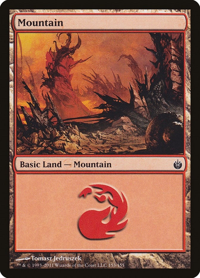 Mountain (153) (153) [MBS] - MTG Single