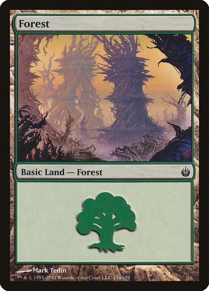 Forest (154) (154) [MBS] - MTG Single