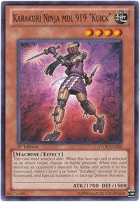 Karakuri Ninja mdl 919 ’Kuick’ (28) - YuGiOh Single