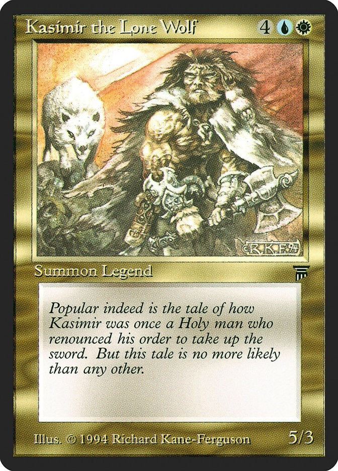 Kasimir the Lone Wolf [LEG] - MTG Single