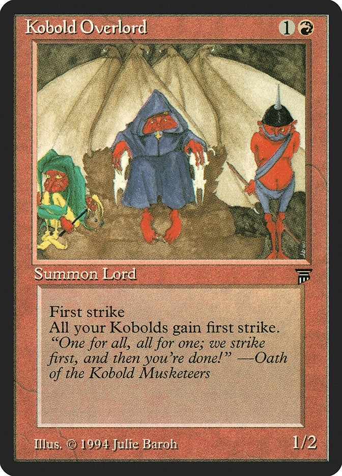 Kobold Overlord [LEG] - MTG Single