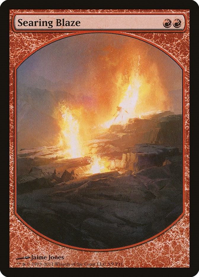 Searing Blaze (5) [MPRP] - MTG Single