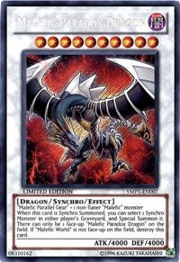 Malefic Paradox Dragon (1007) (YMP1) - YuGiOh Single