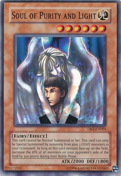 Soul of Purity and Light (2005) - YuGiOh Single