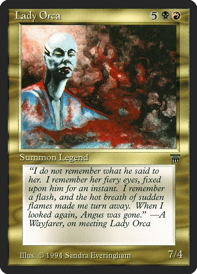 Lady Orca [LEG] - MTG Single