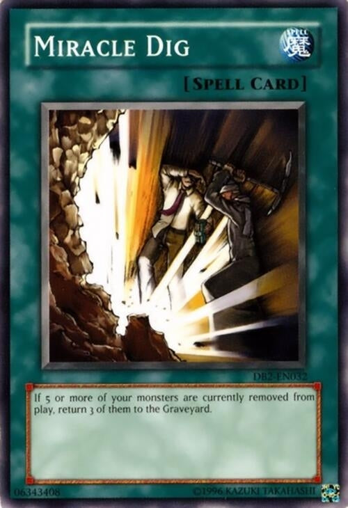 Miracle Dig (2032) - YuGiOh Single